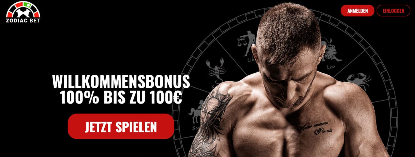 Zodiac Bet Sportwetten Bonus