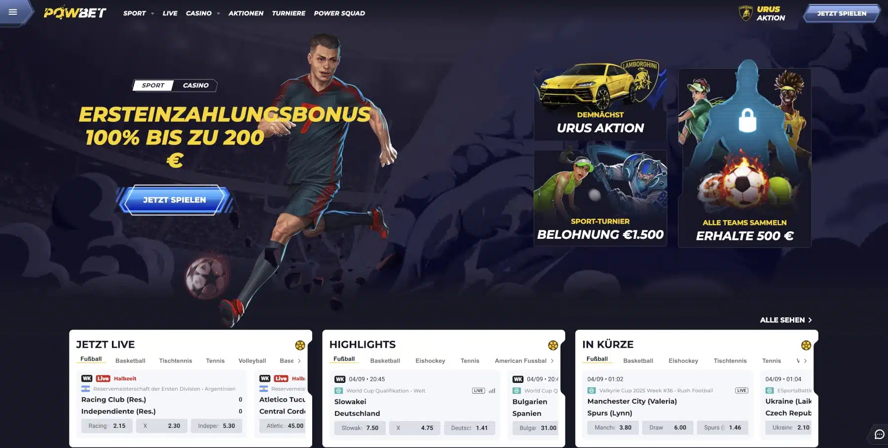 PowBet Bonus