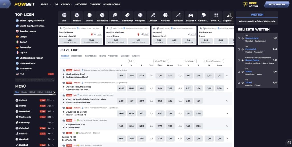 PowBet Sportwetten