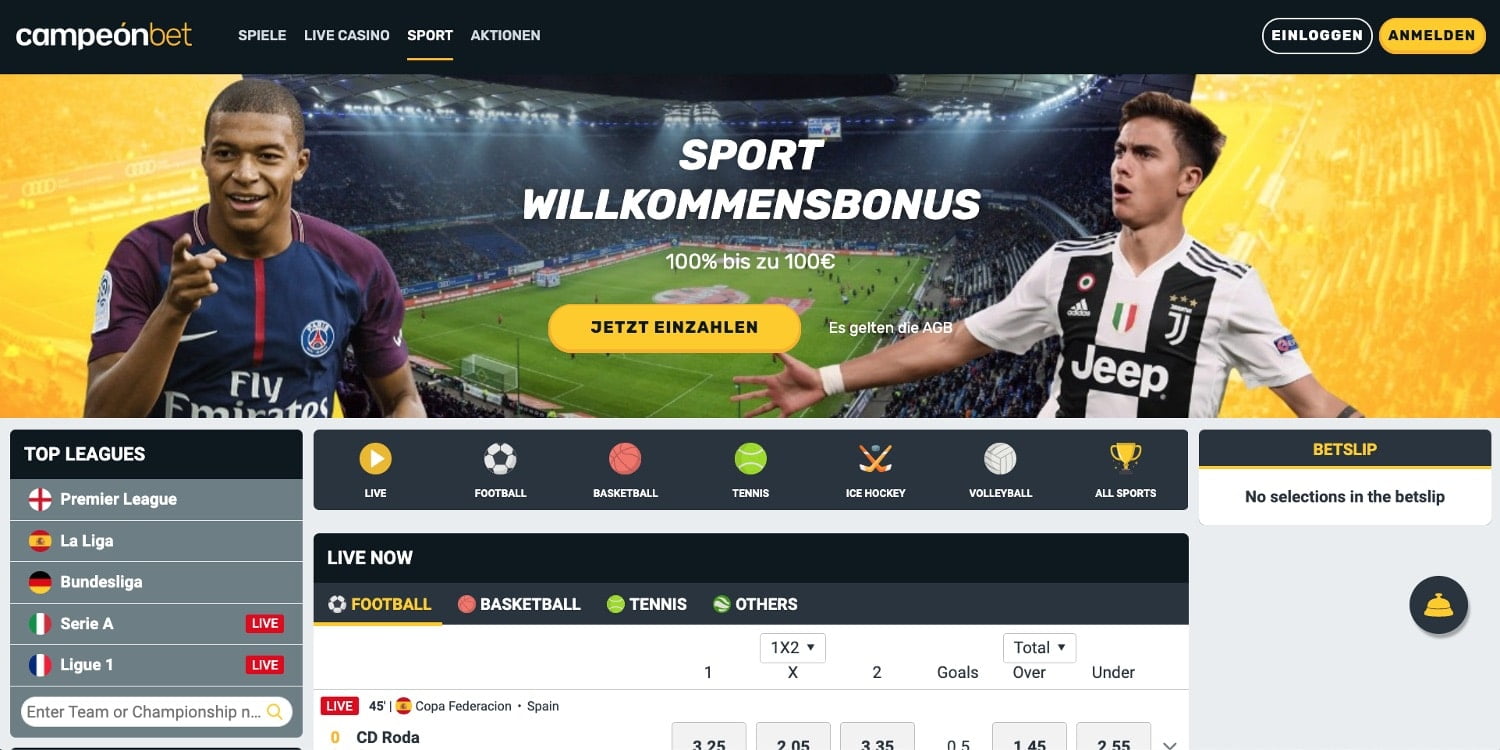Campeonbet Bonus