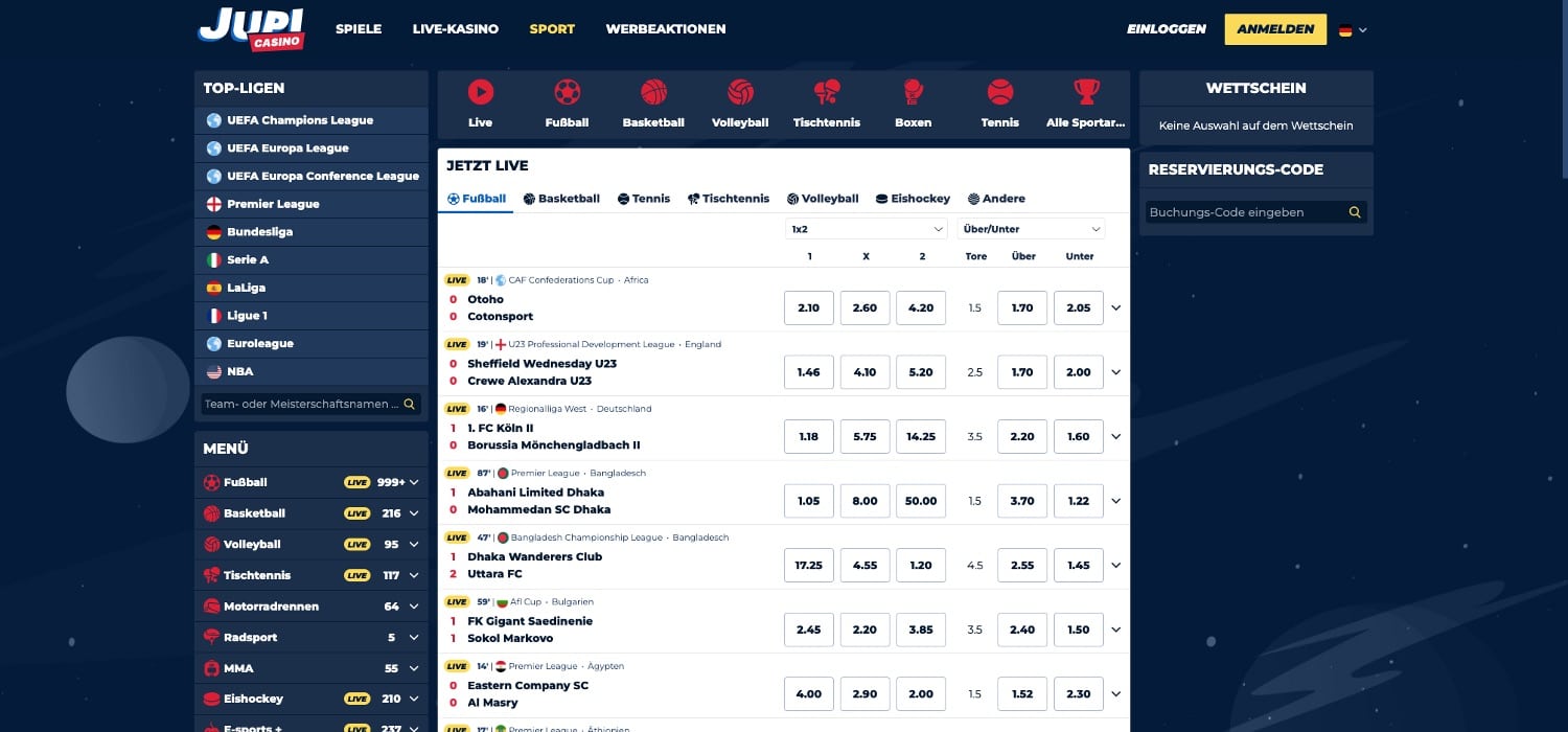 Jupi Sportwetten