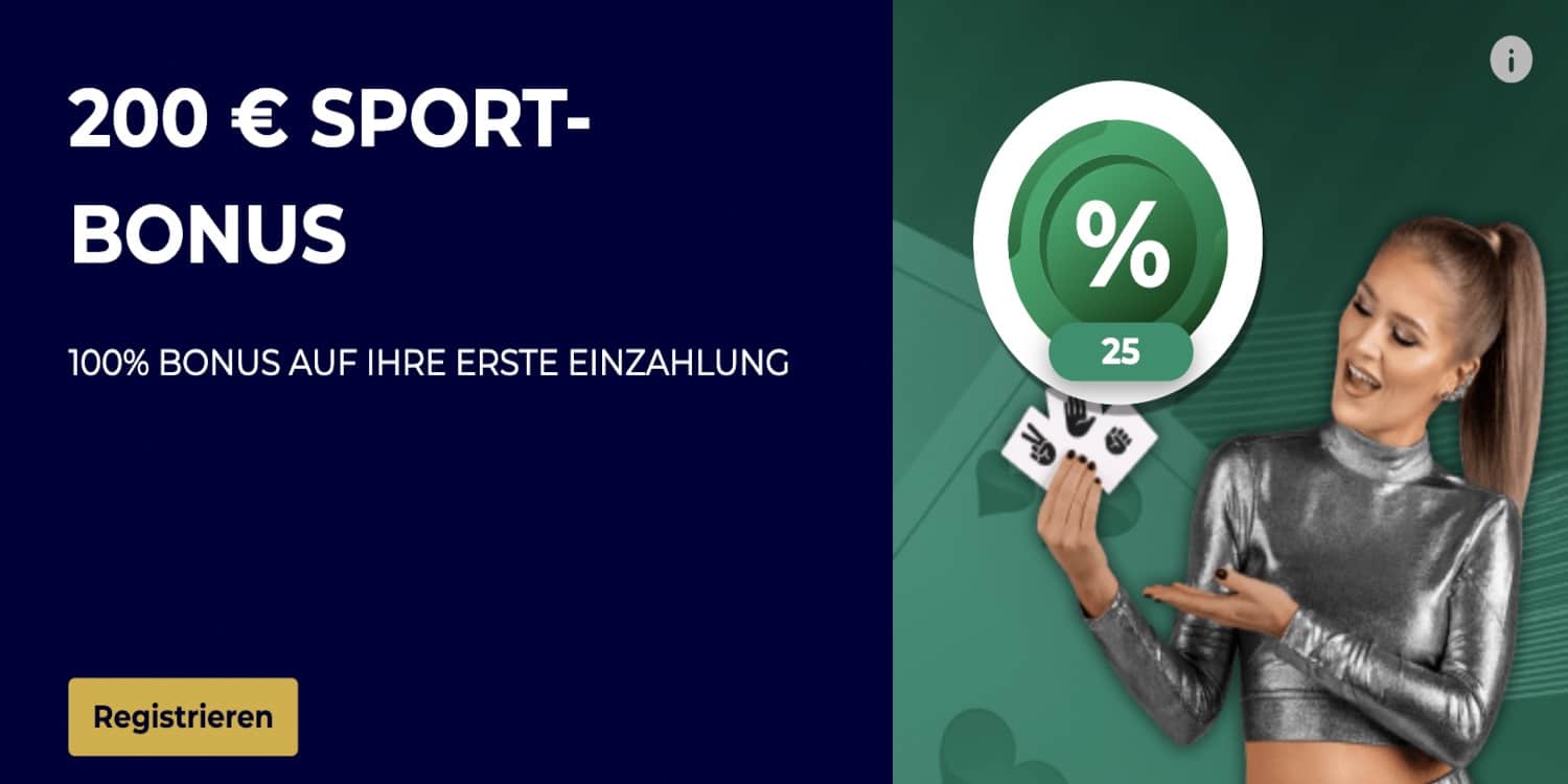 Clubriches Sportwetten Bonus