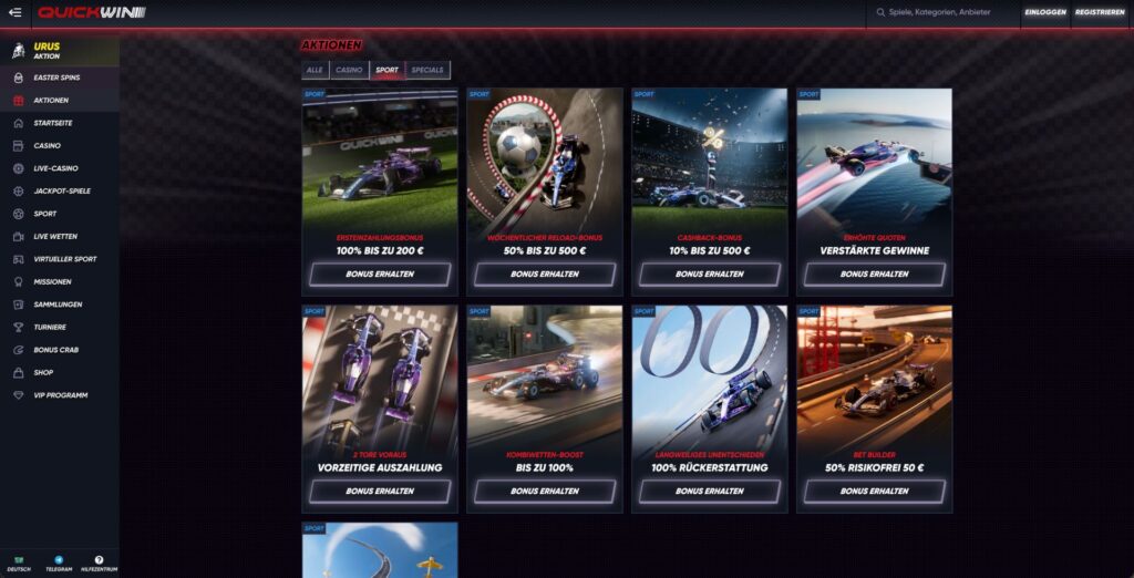 QuickWin Aktionen