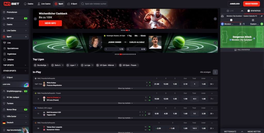 N1Bet Sportwetten