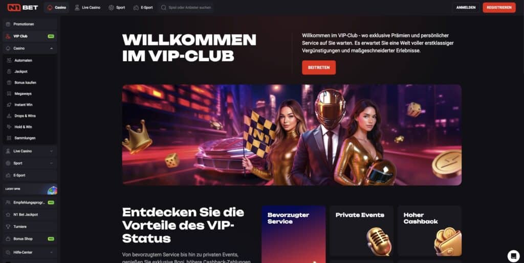N1Bet VIP