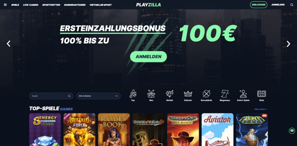 Playzilla Bonus
