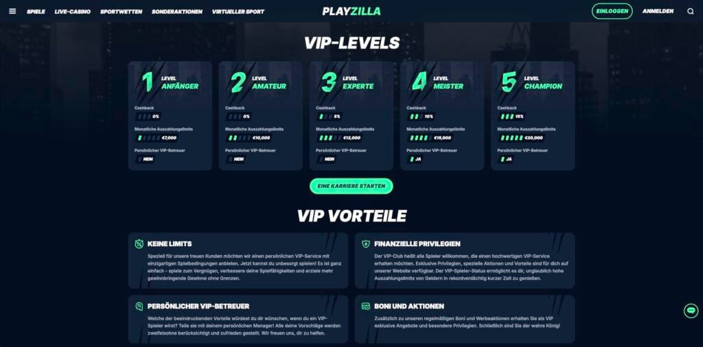 Playzilla VIP