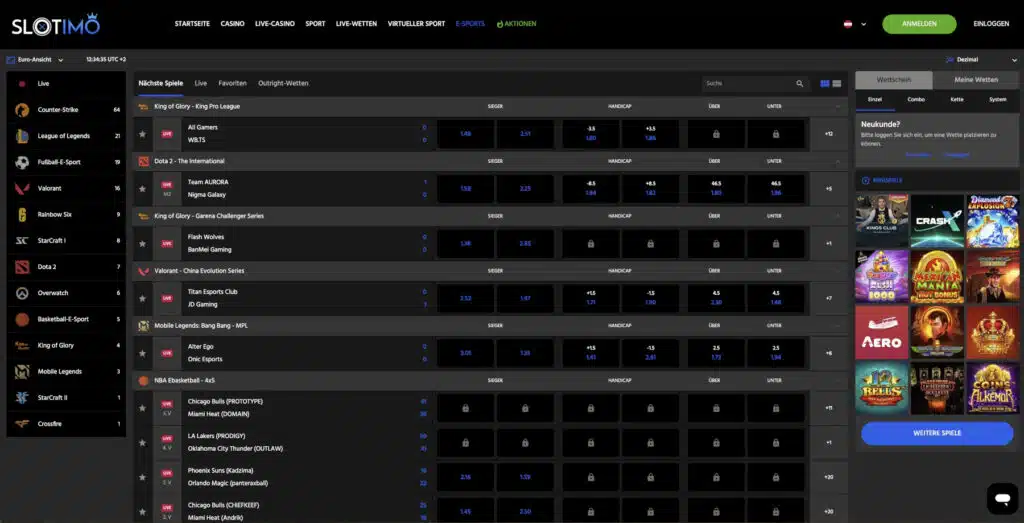 Slotimo eSports