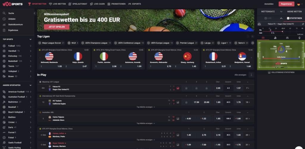 WooSports Bonus