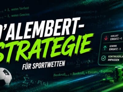 D'Alembert-Strategie für Sportwetten