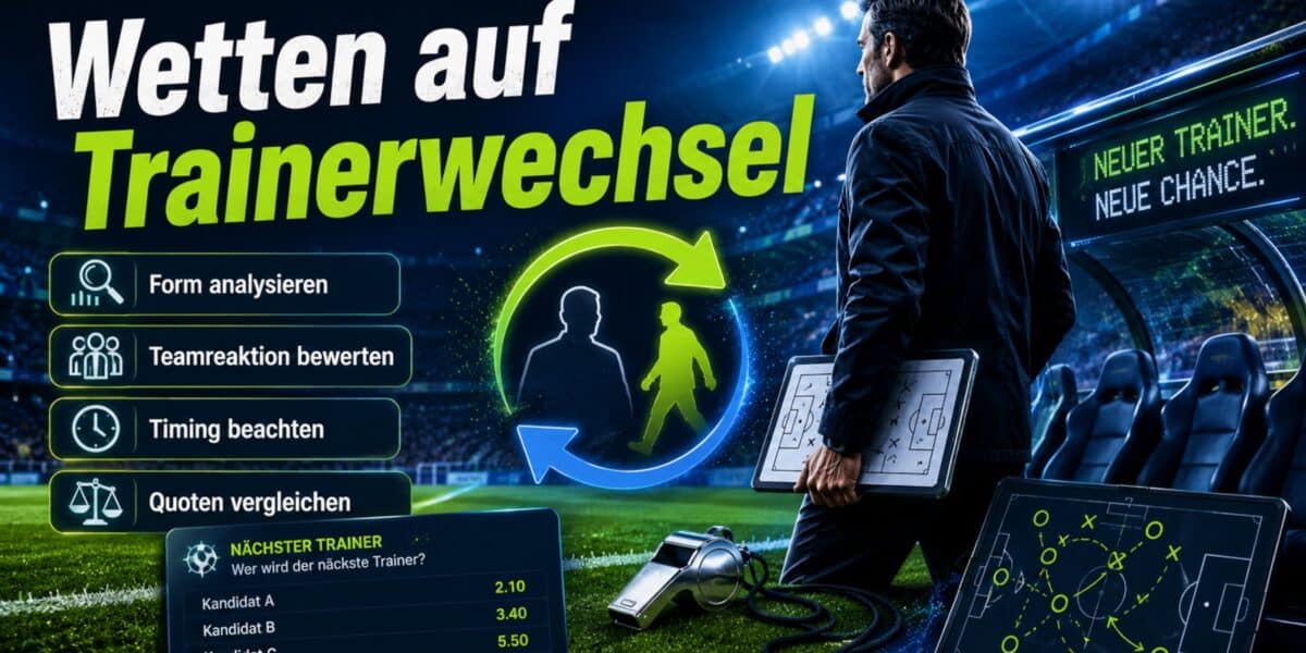 Wetten auf Trainerwechsel