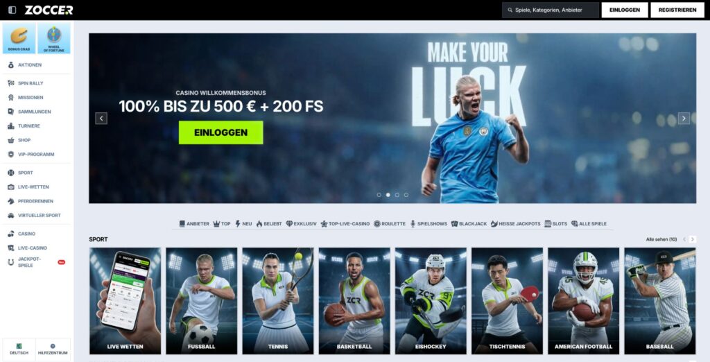 Zoccer Bonus