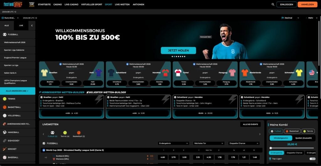 FestivalPlay Bonus