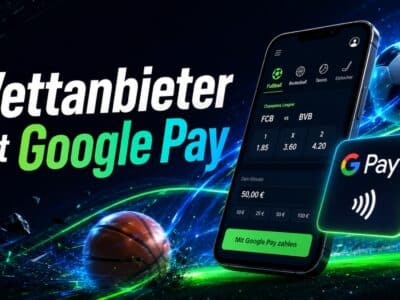 Wettanbieter mit Google Pay