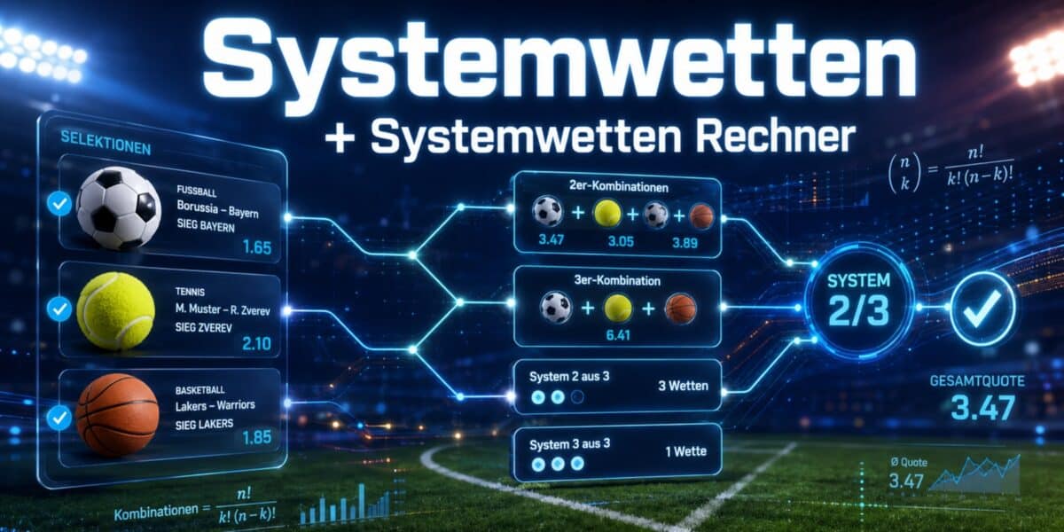 Systemwetten + Systemwetten Rechner