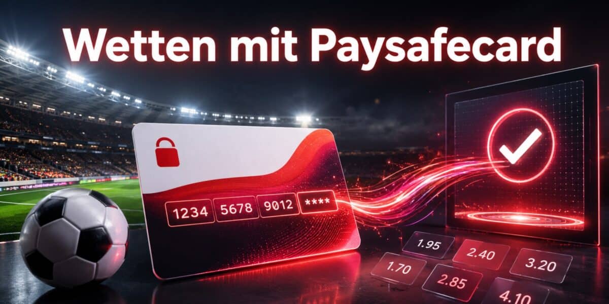 Wetten mit Paysafecard
